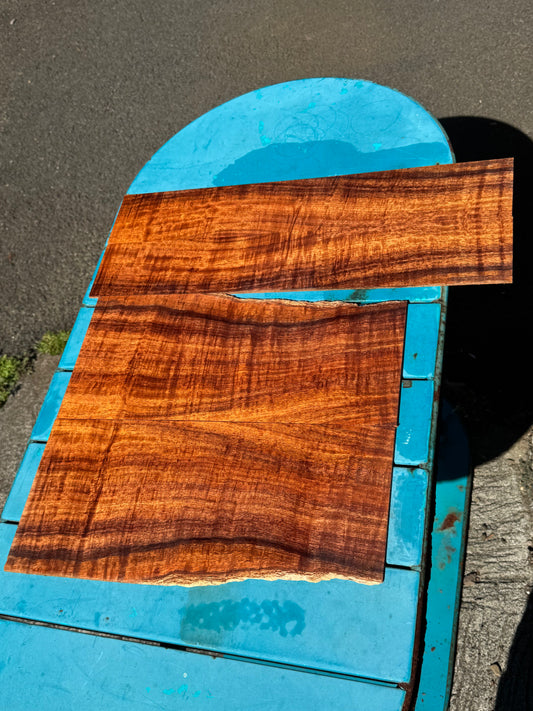 Premium Koa Baritone Ukulele 4pc set