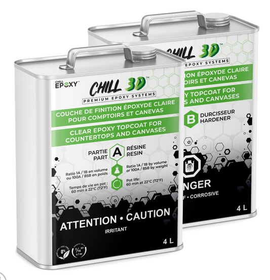 Chill Epoxy Chill 3D 8L Kit