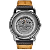 Fissure 8 Auto Men's Koa and Abalone Watch in silver