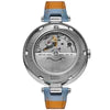 Fissure 8 Auto Women's Koa and Abalone Watch in silver