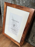 8x10 Koa Handmade Frame