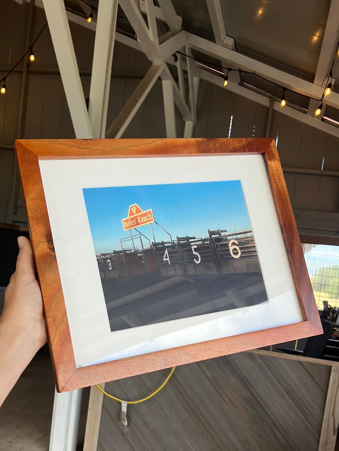 11x14 Koa Handmade Frame