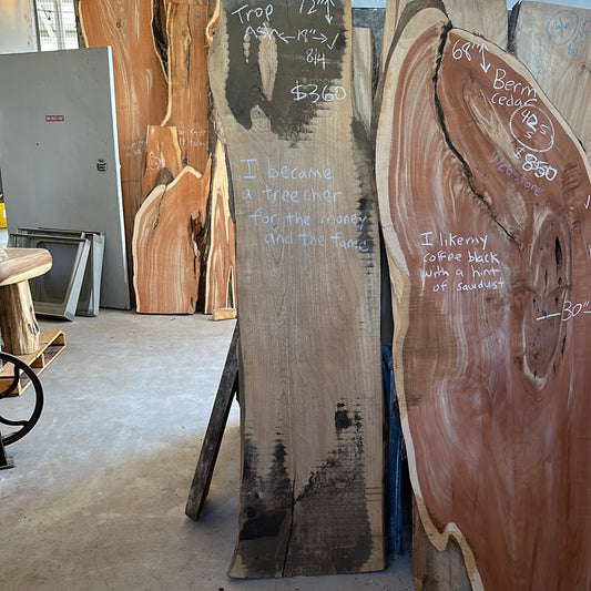 Tropical Ash 72”x18”x8/4”