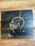 Head Case Wood Pallet Wall Art
