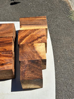 Curly Figured Monkey Pod turning blanks Small