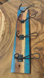 Koa and Epoxy coat / hat rack
