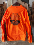 Kamuela Hardwoods Long Sleeve Shirt with Classic Logo (100% Cotton)