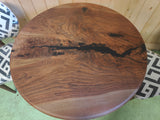 Hawaiian Walnut Table and Chairs, Dining Set
