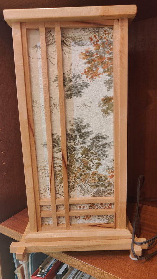 Camphor Eucalyptus, Japanese lantern, lamp