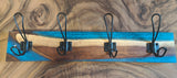 Koa and Epoxy coat / hat rack
