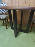 Hawaiian Walnut Table and Chairs, Dining Set
