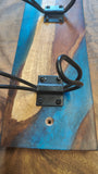 Koa and Epoxy coat / hat rack