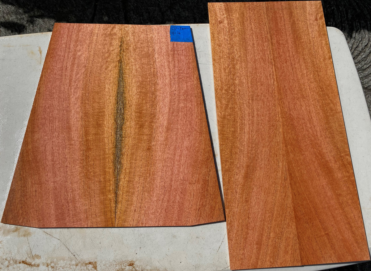 Curly Cuban Mahogany Tenor Ukulele Set
