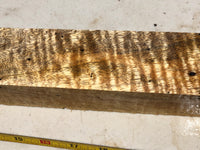 Curly Mango Pool Cue Blank 24”x2”x2”