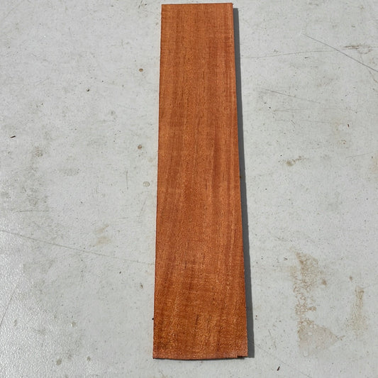 Cuban Mahogany ukulele fret board blank