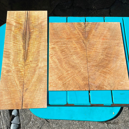 Curly Mango Tenor Ukulele set (4 pcs)