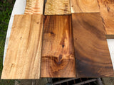 Reclaimed Mango, Earpod, Koa knife handle blanks 7@9-10”x3-4”x7/4”