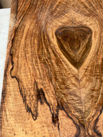Spalted Curly Mango Electric Top 2@24”x8 3/4”x1/2”