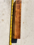 Curly Koa Pool Cue Turning Blank 11.5”x2”x1 7/8”