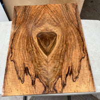 Spalted Curly Mango Electric Top 2@24”x8 3/4”x1/2”