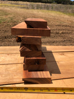 Reclaimed Curly Koa boards 8@10-23”x3-5.5”x1”