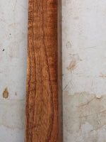 Ultra curly pride of India spindle/pool cue turning blank 24”x7/4”x1 7/8”