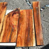 Rustic Distressed Live Edge Figured Koa boards 5@18-24”x2-6.5”x5/8-1”