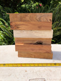 Curly Koa Knife handle turning blocks 6@10”x4.5”x2”