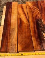 Reclaimed curly Koa boards 5@21-23.5”x2.5-5”x1”