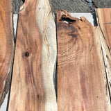 Rustic Distressed Live Edge Figured Koa boards 5@18-24”x2-6.5”x5/8-1”