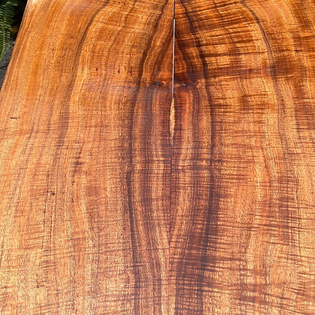 4A Curly Koa Jumbo Guitar 4 pc