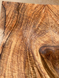 Spalted Curly Mango Electric Top 2@24”x8 3/4”x1/2”