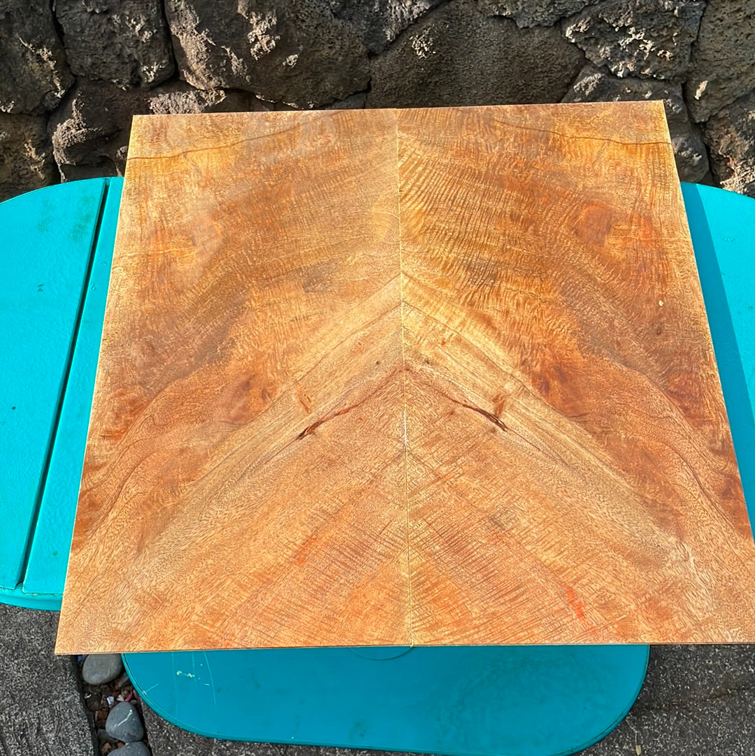 Curly Mango Electric Guitar Top