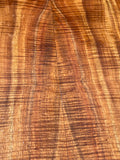 4A Curly Hawaiian Koa Jumbo Guitar 4 piece set