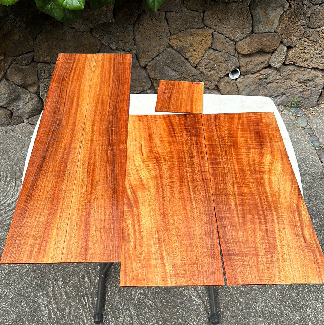 3A Curly Koa CI/000 Classical Guitar 4 piece set