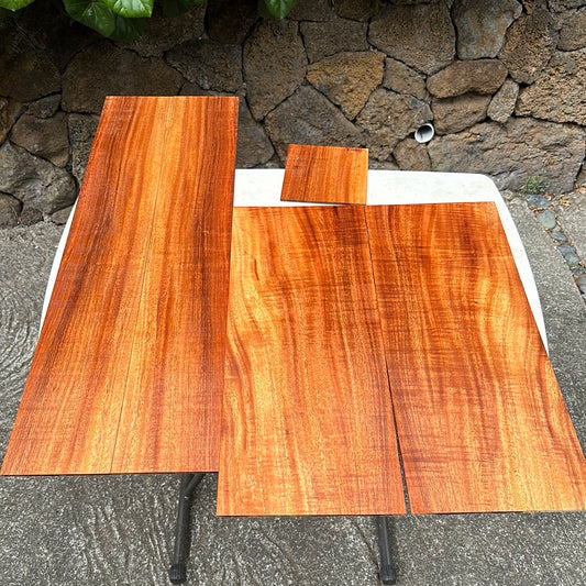 3A Curly Koa CI/000 Classical Guitar 4 piece set