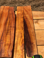 Reclaimed Curly Koa boards 7@20-23”x2-4”x1”