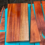 Kamani Wood 25 piece lot for laser, wood burning, jewelry, hobby wood