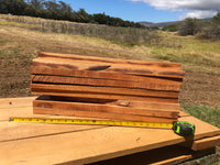 Reclaimed Curly Hawaiian Koa Boards 9@21-23”x1.5-4”x1”