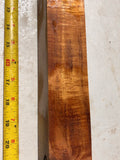 Curly Koa Pool Cue Blank 14.5”x1 7/8”x1 7/8”