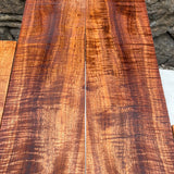 4A Curly Koa Jumbo Guitar 4 pc