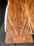 4A Curly Hawaiian Koa Jumbo Guitar 4 piece set