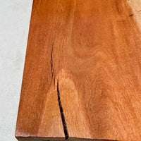 Live Edge Cuban Mahogany board 24”x6-11.5”x2”