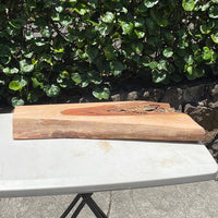 Live Edge Cuban Mahogany board 24”x6-11.5”x2”