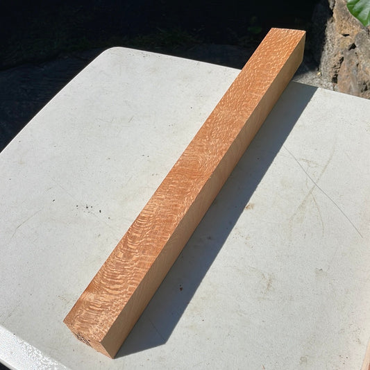 Silk Oak Pool Cue Blank 18”x1 5/8”x1 3/4”