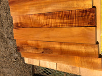 Reclaimed Curly Hawaiian Koa Boards 9@21-23”x1.5-4”x1”