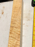Curly Mango Pool Cue Blank 24”x2”x2”