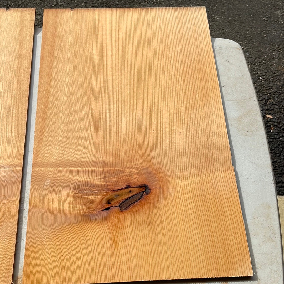 Reclaimed Western Red Cedar Single piece Tenor Ukulele top