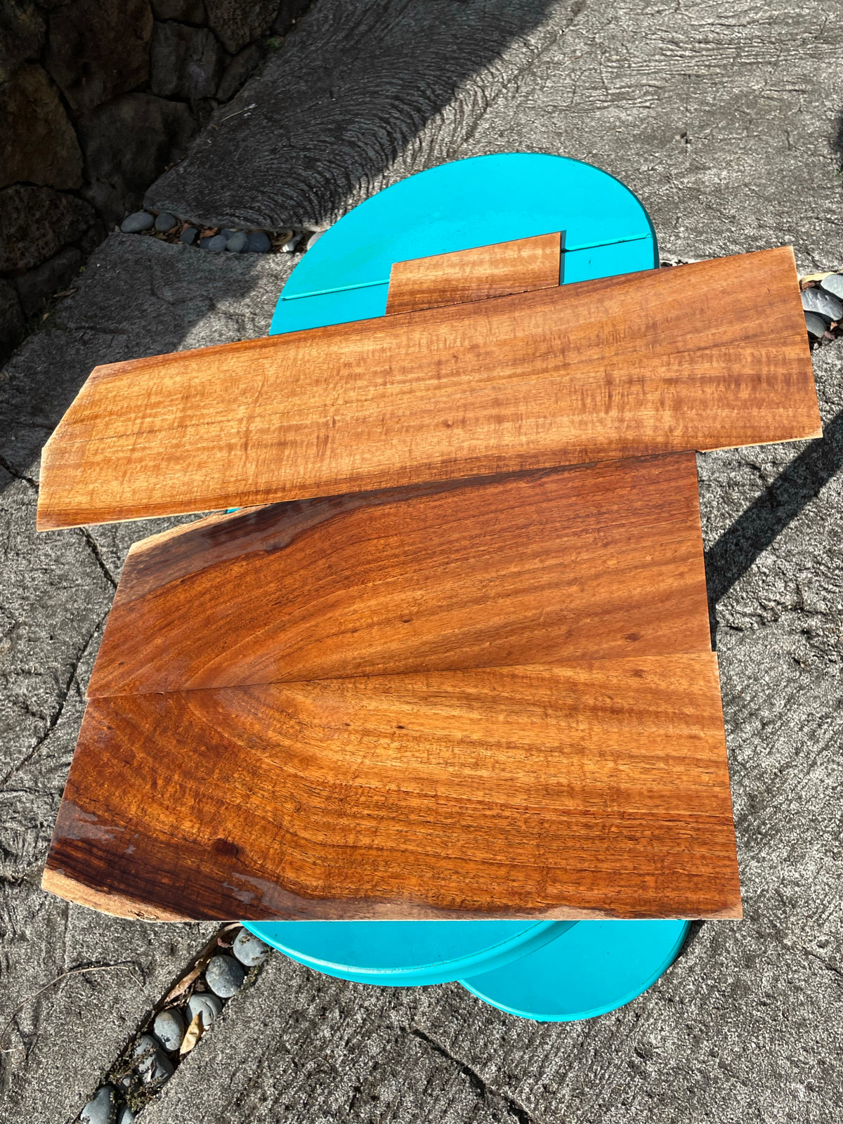 C1/OOO Classical guitar Curly Koa 5 piece set