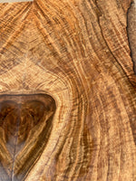 Spalted Curly Mango Electric Top 2@24”x8 3/4”x1/2”